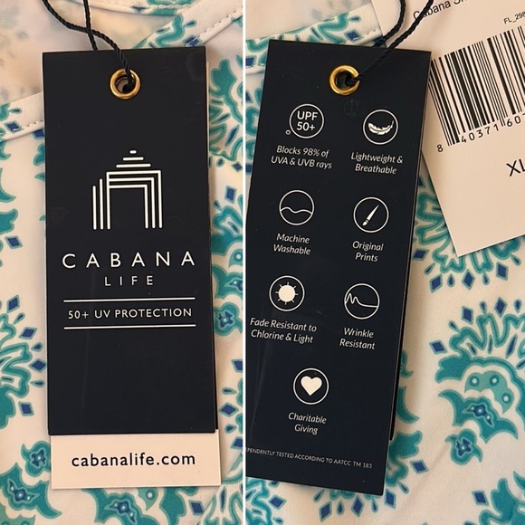 NWT Cabana Life Amalfi Coast Cabana Shift Dress size XL - Picture 12 of 14